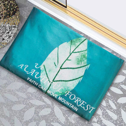 Diatomite soft foot pad absorbent quick drying antiskid bathroom mat