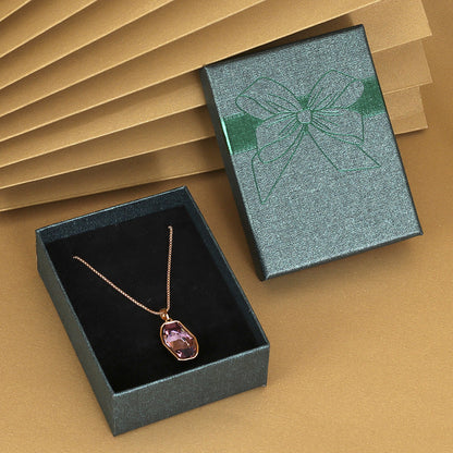 Bow Necklace Earrings Packaging Gift Box