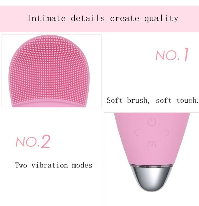 Brosse nettoyante électrique pour le visage