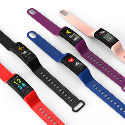Pantalla grande pulsera inteligente Bluetooth Ejercicio en bicicleta