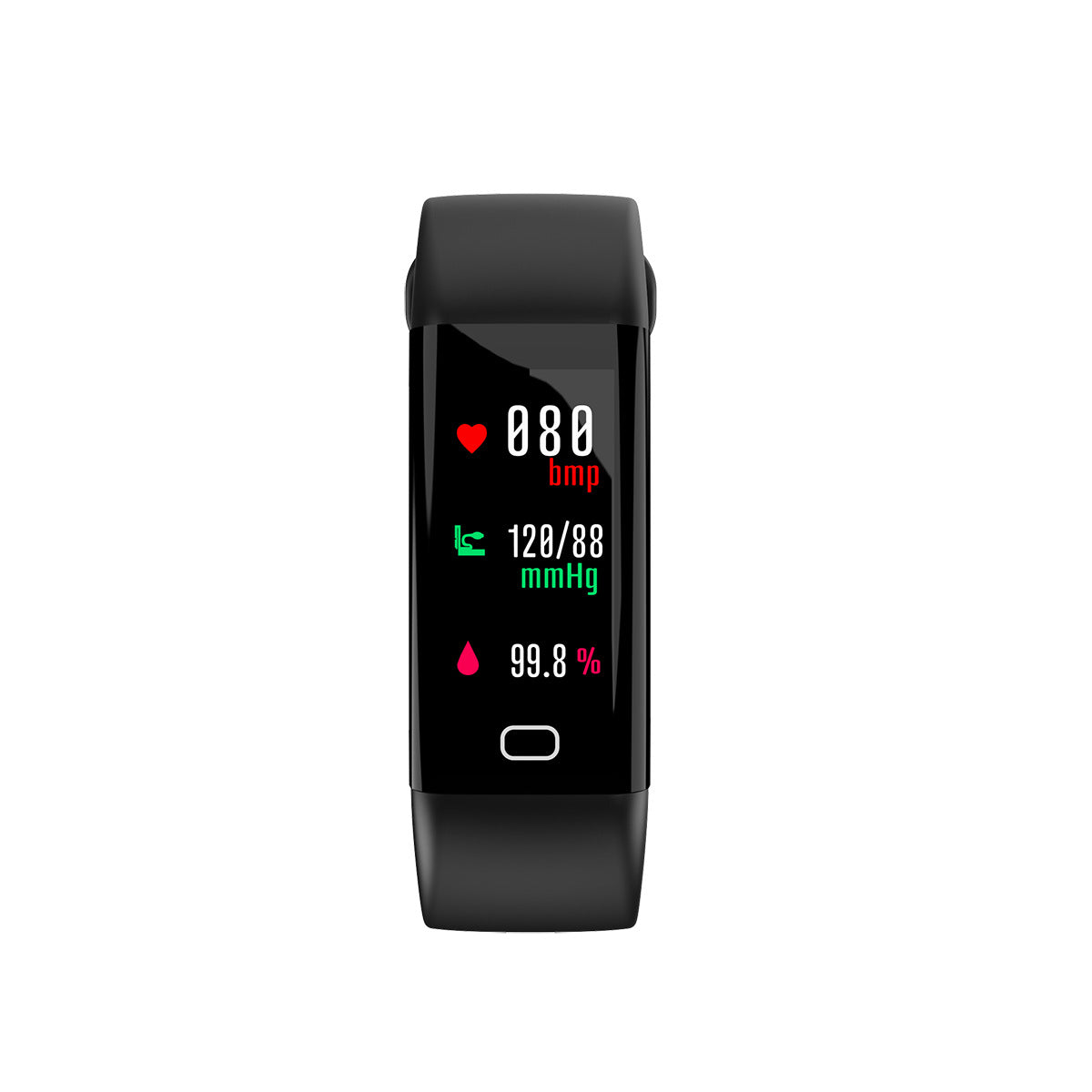 Pantalla grande pulsera inteligente Bluetooth Ejercicio en bicicleta