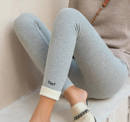 Leggings de peluche de invierno