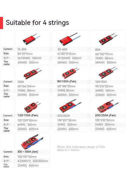 Dali Lithium Iron Phosphate Battery Battery Protection Board