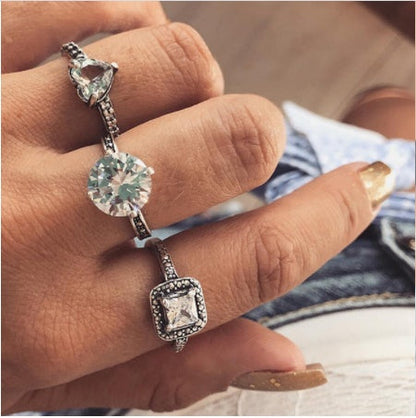 Anillo de diamantes
