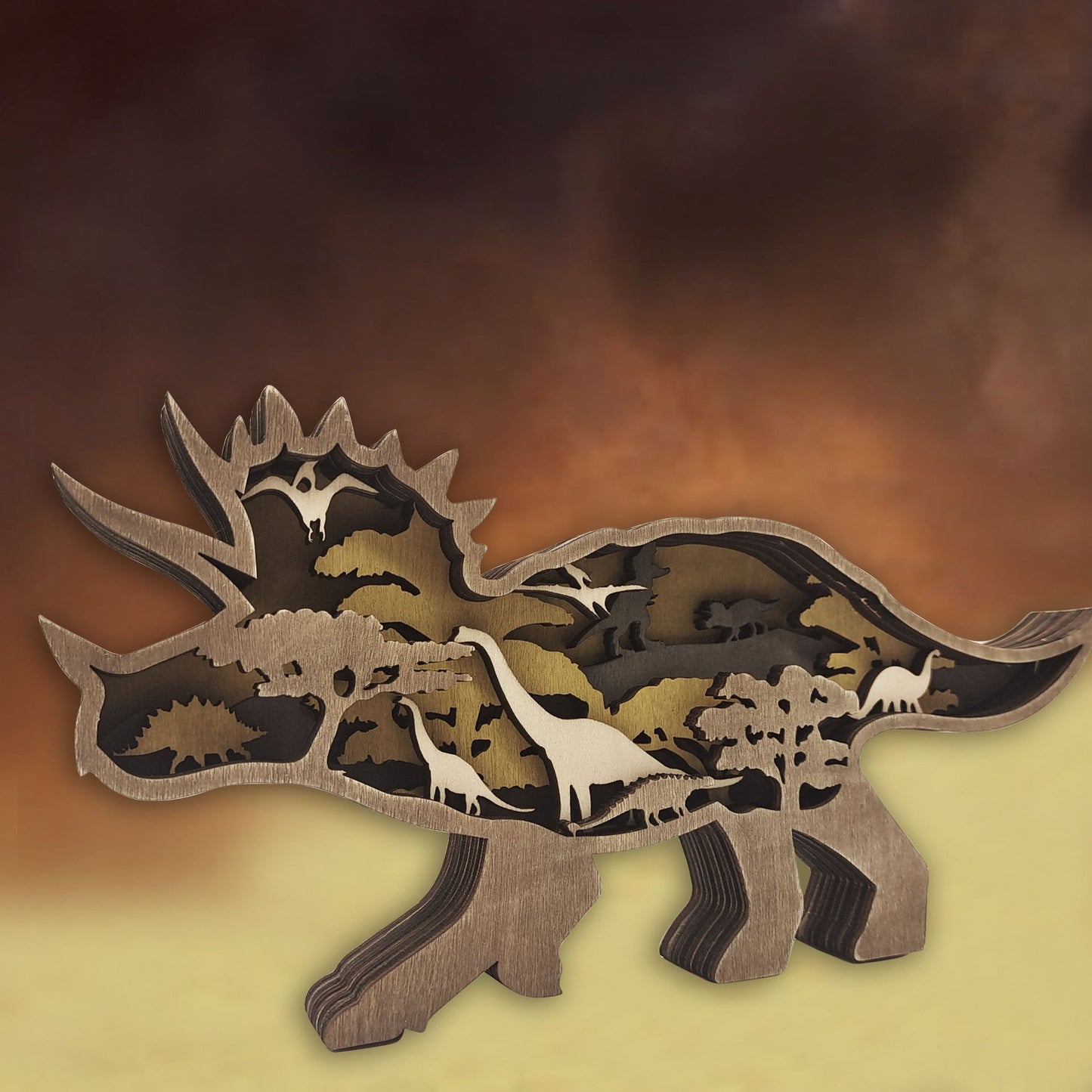 New Marine Animal Wooden Crafts Creative Ornaments