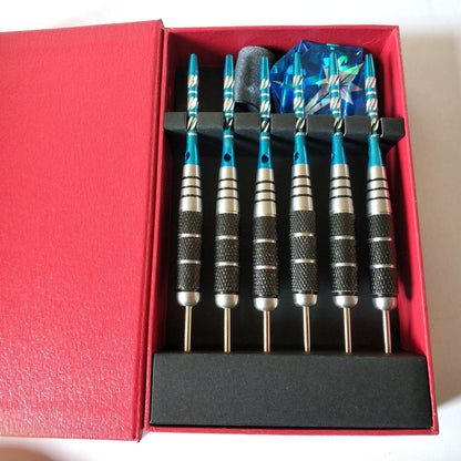 Needle Darts 22g Stainless Iron Darts Carved Aluminum Rod Set