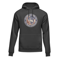 Sweat à capuche unisexe patriotique du club de pêche Outdoorsman