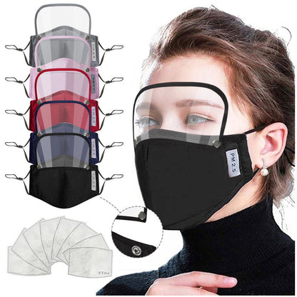 Eye protection remove the mask
