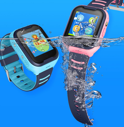 Torntisc Montre Intelligente pour Enfants SOS Anti-perte Bébé 4G Carte SIM GPS WIFI Appel Localisation LBS Suivi Smartwatch