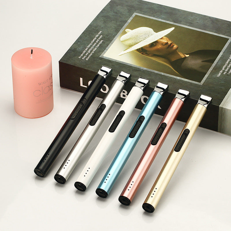 Briquet de cuisine électronique mini-USB avec affichage de la puissance