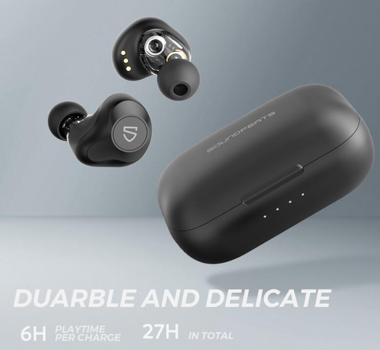 Auriculares inalámbricos Bluetooth de doble controlador dinámico