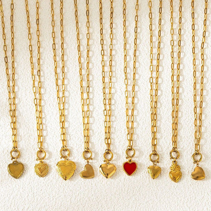 Love Valentine's Day Cross-border DIY Pendant Red