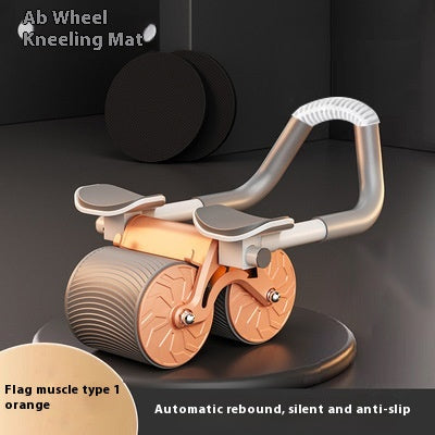Automatic Rebound Abdominal Wheel – Self-Returning Ab Roller for Core Strength & Fitness Training