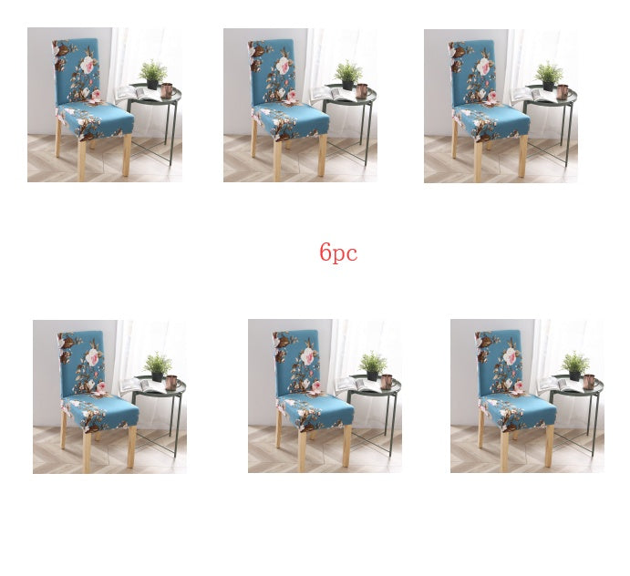 Funda de silla para el hogar, funda de silla de hotel, funda de silla para paquete, funda de silla elástica siamesa, funda de silla de oficina para ordenador