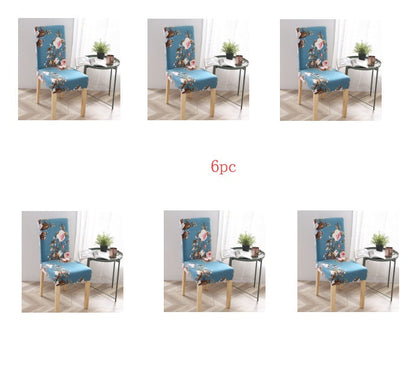 Funda de silla para el hogar, funda de silla de hotel, funda de silla para paquete, funda de silla elástica siamesa, funda de silla de oficina para ordenador