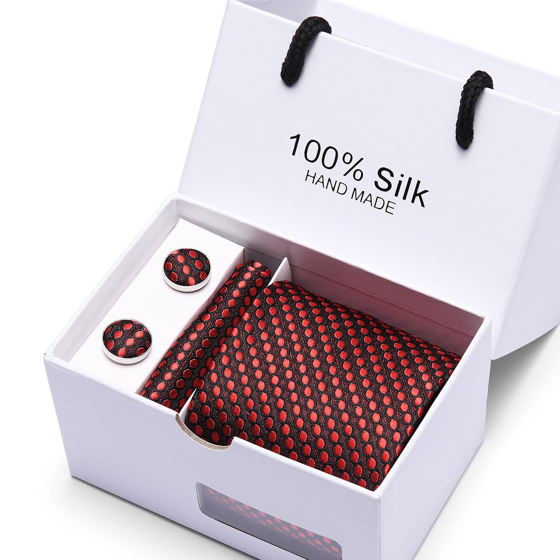 Caja de regalo para hombre, traje de 5 piezas, corbata de negocios formal para boda