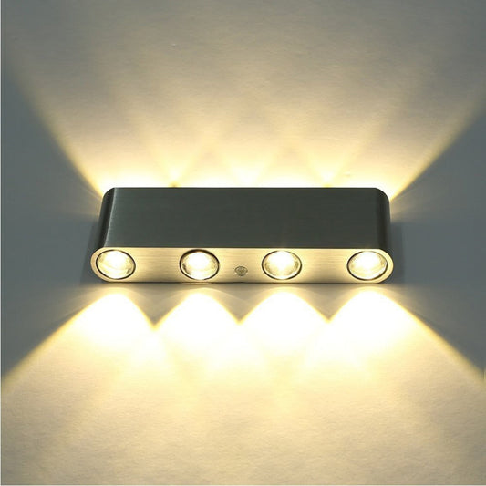 Lámparas LED modernas creativas para pasillo, para fondo de TV