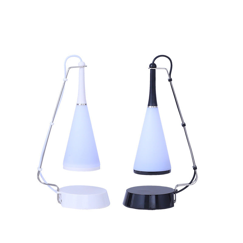 LED Table Lamp with Bluetooth Speaker – Touch Dimmer, Wireless & USB