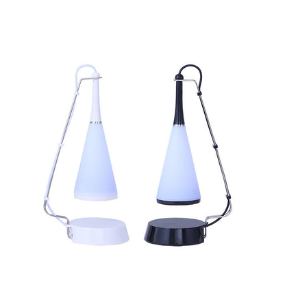 LED Table Lamp with Bluetooth Speaker – Touch Dimmer, Wireless & USB