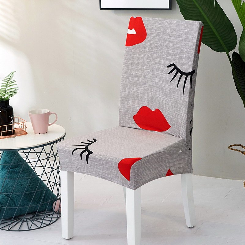Funda de silla para el hogar, funda de silla de hotel, funda de silla para paquete, funda de silla elástica siamesa, funda de silla de oficina para ordenador