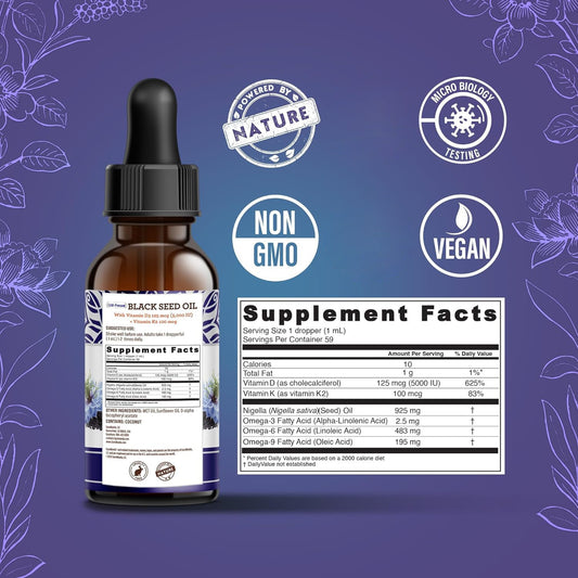 Black Seed Oil Drops – Daily Wellness Support