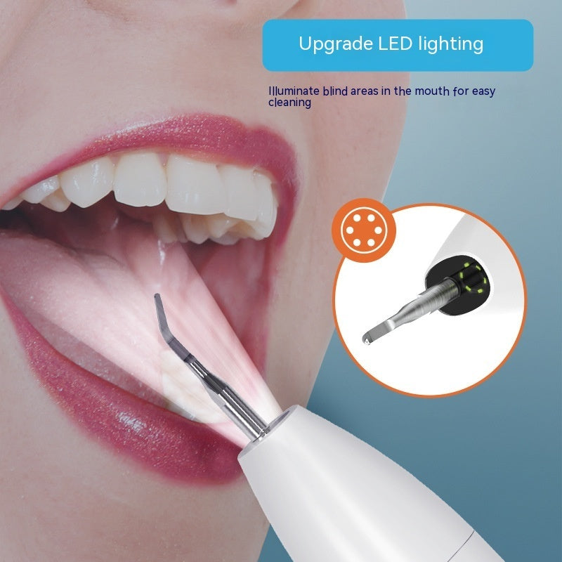 Limpiador dental ultrasónico con seguimiento visual de frecuencia para el hogar