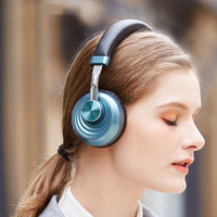 Casque Bluetooth en métal à porter sur la tête