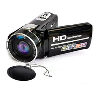 New HD 1080P Digital Camera with 3.0 Inch Rotating Screen for Photography and Video Recording