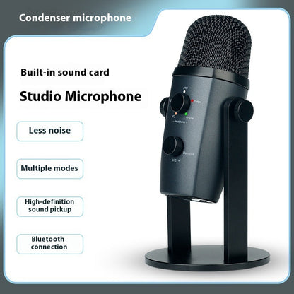 USB Capacitor Bluetooth Microphone Singing And Recording