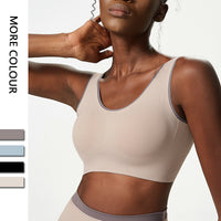 Women's Buckle Yoga Plus Size Sports Bra