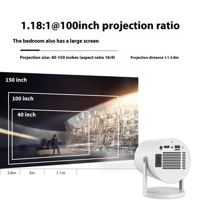 Freestyle Projector with Hi-Fi Sound