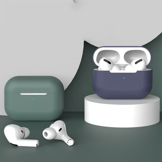 Compatible con Apple, protector de silicona AirPods Pro