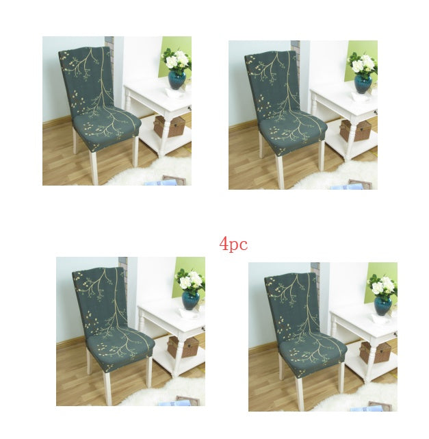 Funda de silla para el hogar, funda de silla de hotel, funda de silla para paquete, funda de silla elástica siamesa, funda de silla de oficina para ordenador
