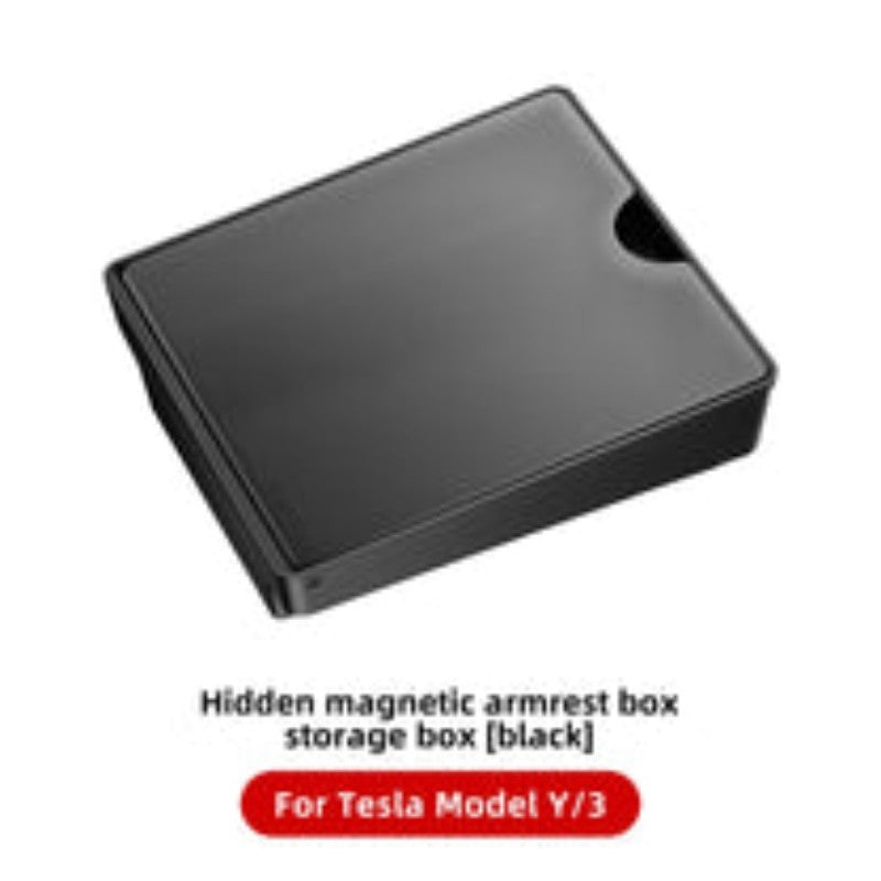 Aplicable a la caja de almacenamiento del reposabrazos de control central del Model3Y