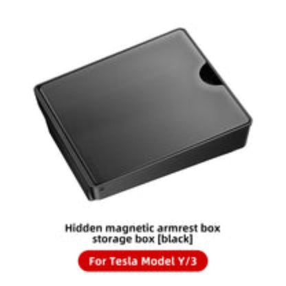 Aplicable a la caja de almacenamiento del reposabrazos de control central del Model3Y