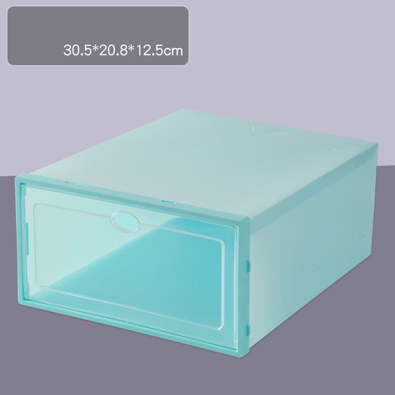 Caja engrosada de almacenamiento de zapatos concha