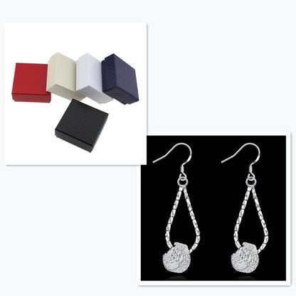 Boucles d'oreilles populaires européennes et américaines Boîte cadeau haut de gamme