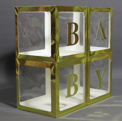 Boîte à Ballons Transparente Cadeau Demande en Mariage Confession BABYLOVE