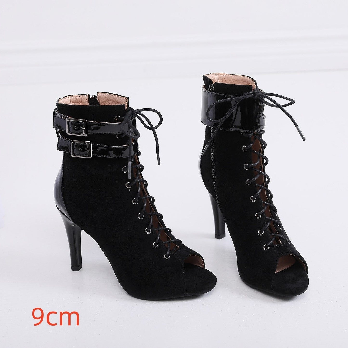 Stiletto Peep-toe Mesh High Heel Sandals