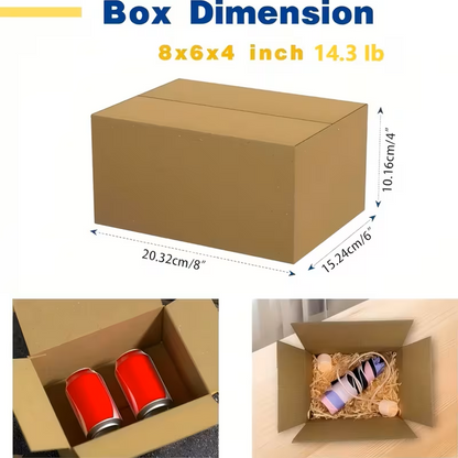 Tailles et lots multiples - Cartons d'emballage, d'expédition et de déménagement en carton ondulé