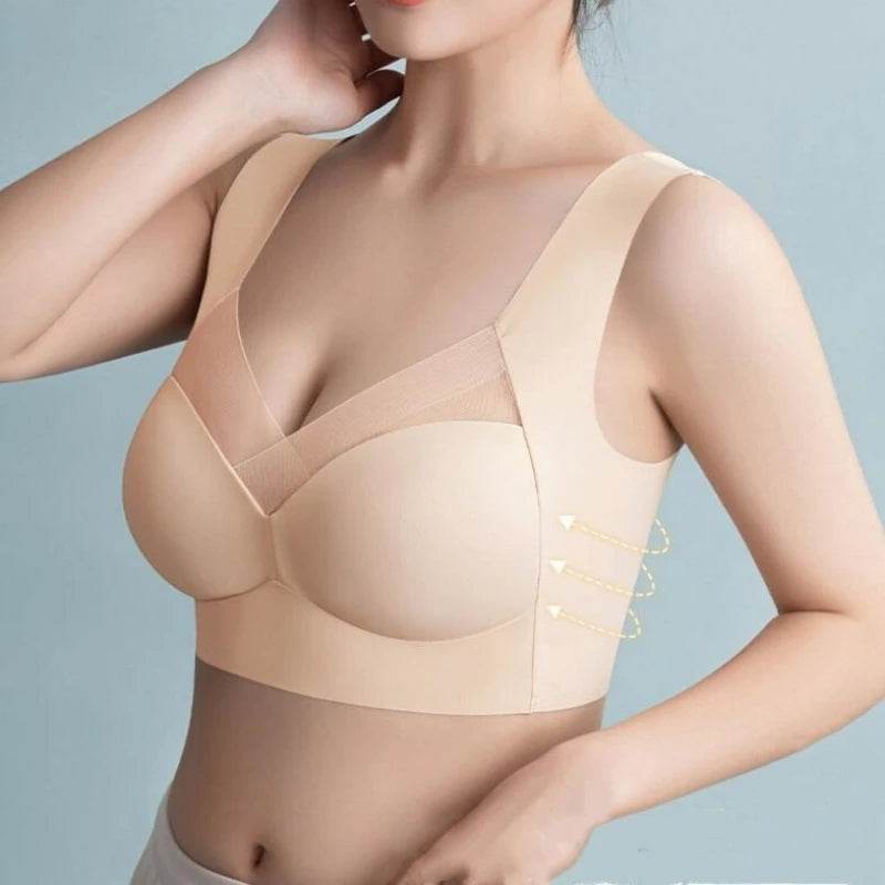 Soutien-gorge de sport sans coutures antichoc pour femme, pour le yoga et le fitness