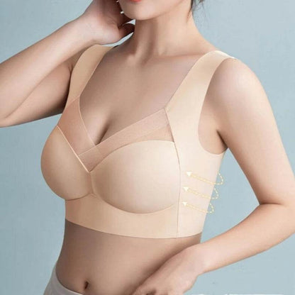 Soutien-gorge de sport sans coutures antichoc pour femme, pour le yoga et le fitness