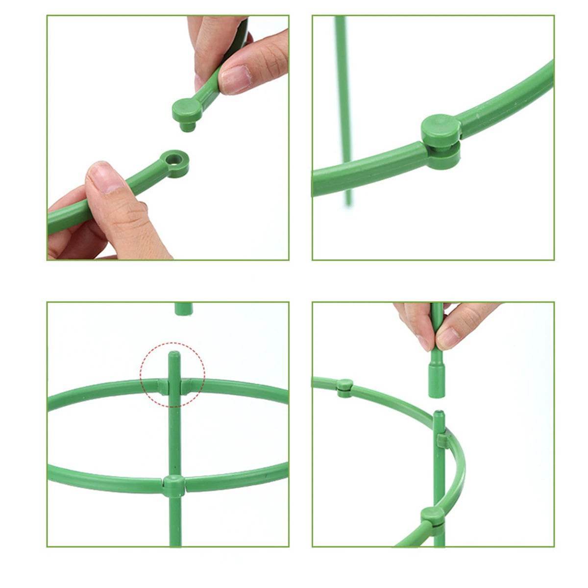 Supports de plantes simples – Parfaits pour les fleurs, les fruits et les légumes !