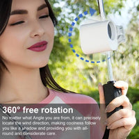 Rafraîchissez-vous partout : ventilateur rafraîchissant rechargeable par USB