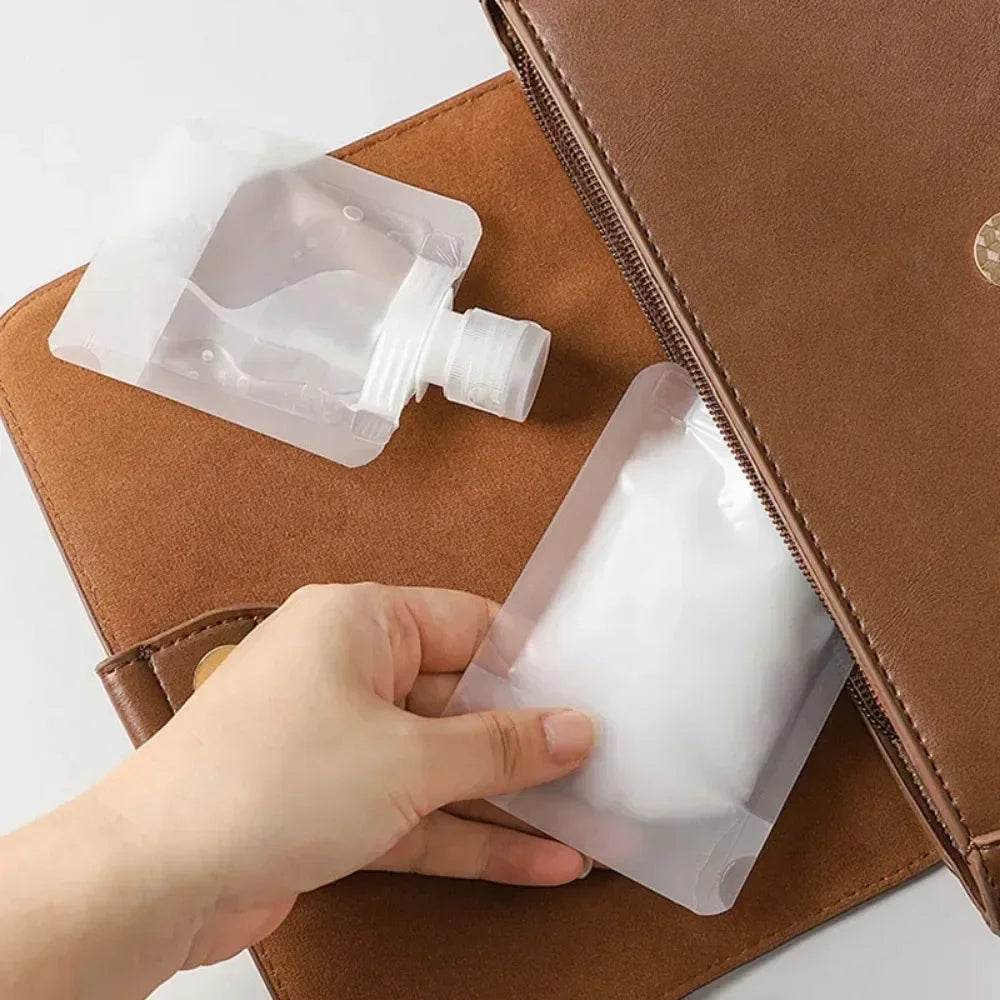 Squeeze & Go Pouch Portable Fluid Makeup Bag