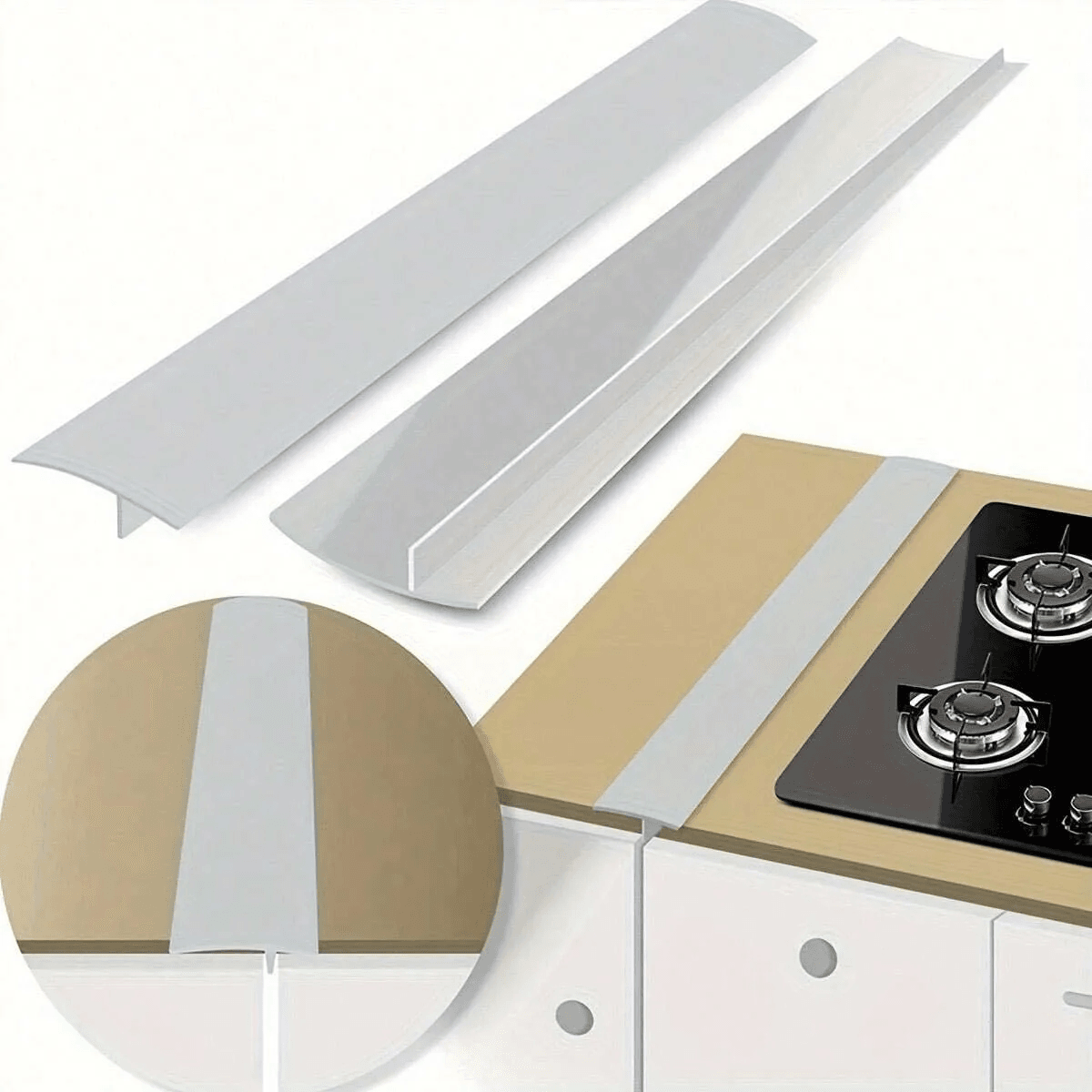 Silicone Gap Filler for Stove & Counter