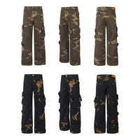 Illusory Printed Jeans Male And Female Trendy Brand