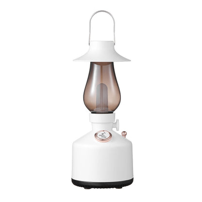 Pequeño altavoz Bluetooth con luz LED ambiental para mesita de noche en el dormitorio