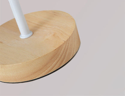 Solid Wood Fabric Decorative Table Lamp Bedroom