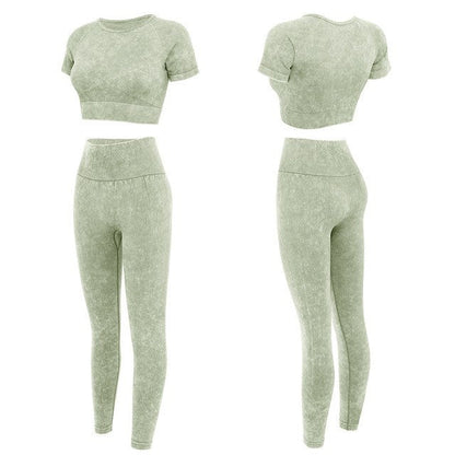 Women Yoga Sportswear Seamless Outfit Fashion Trousers